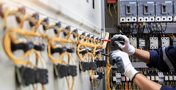 Professional Electrician technician working in Santa Rosa Valley, CA